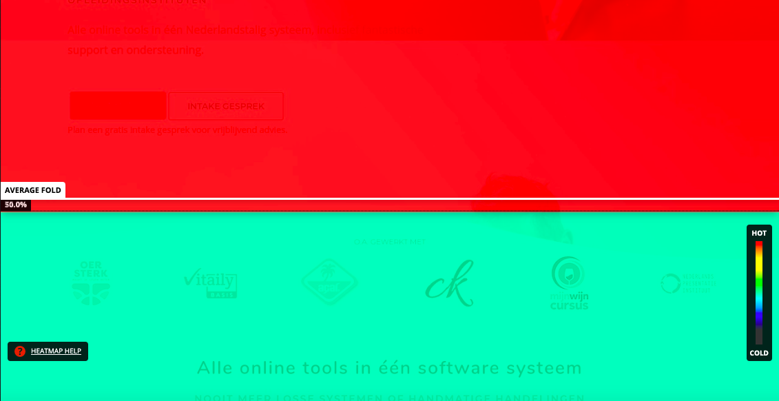 Wat is een heatmap en waarvoor gebruik je het? SYS