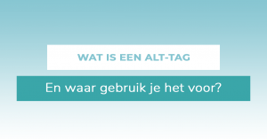 wat is een alt-tag
