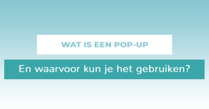 header pop-up
